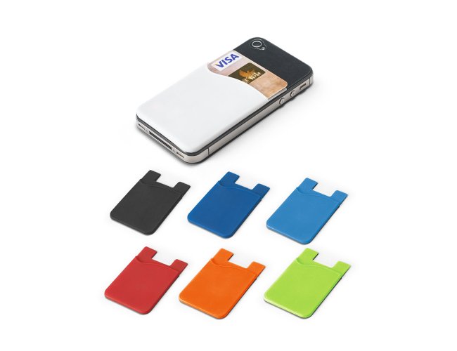 Porta cartes para celular em silicone 93320-004