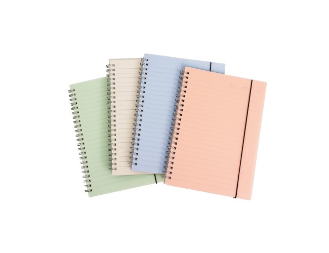 Caderno A5 Plstico 05058B-001